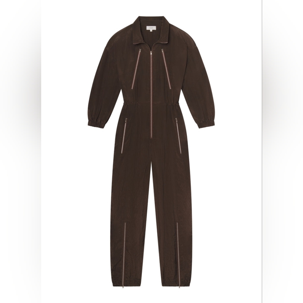 A.L.C. Dark Brown Jumpsuit - Picture 2 of 7